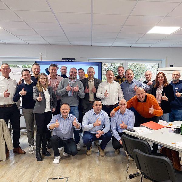 Petri Team auf einem Gruppenfoto